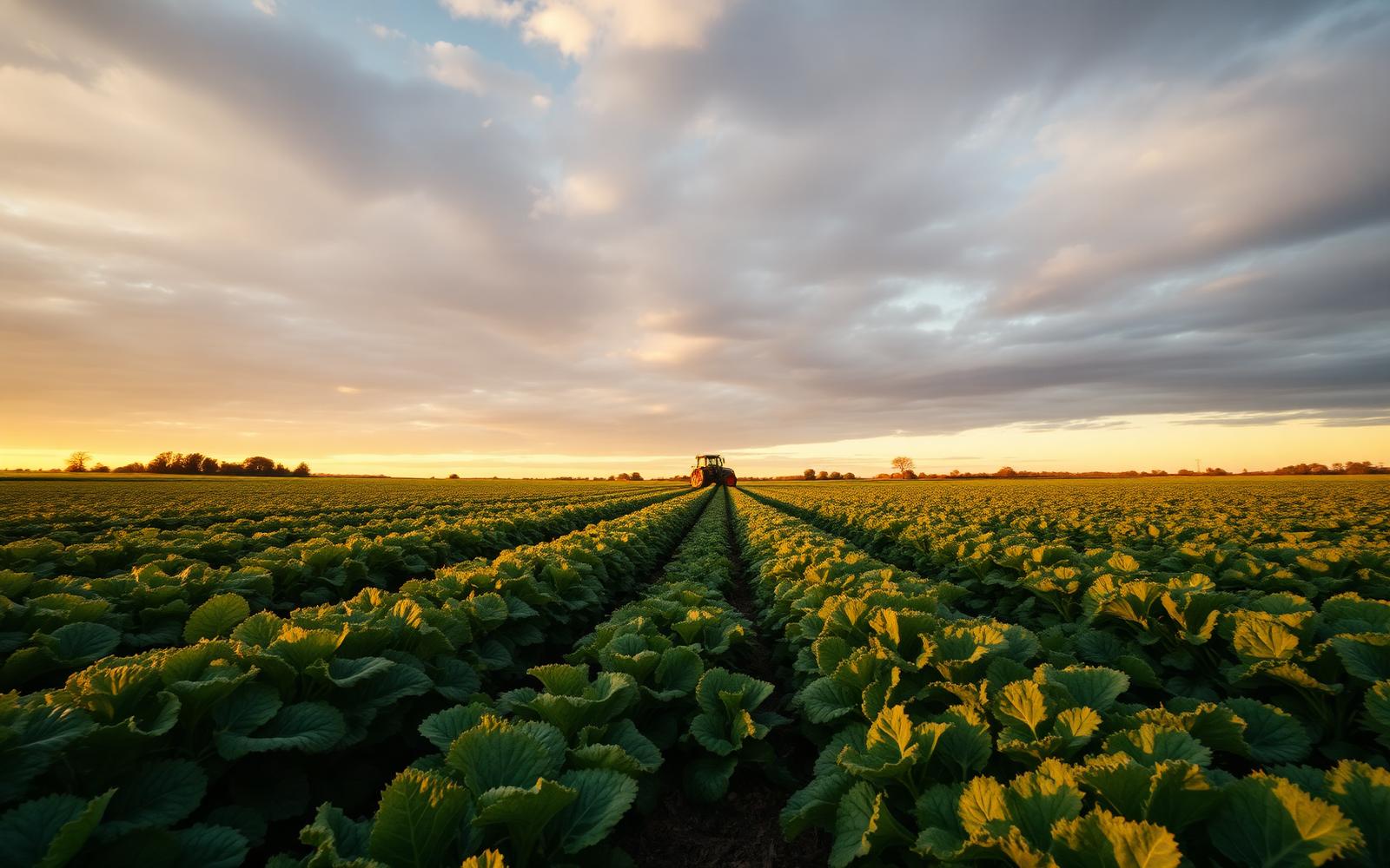 Planned crops with trusted growers.
