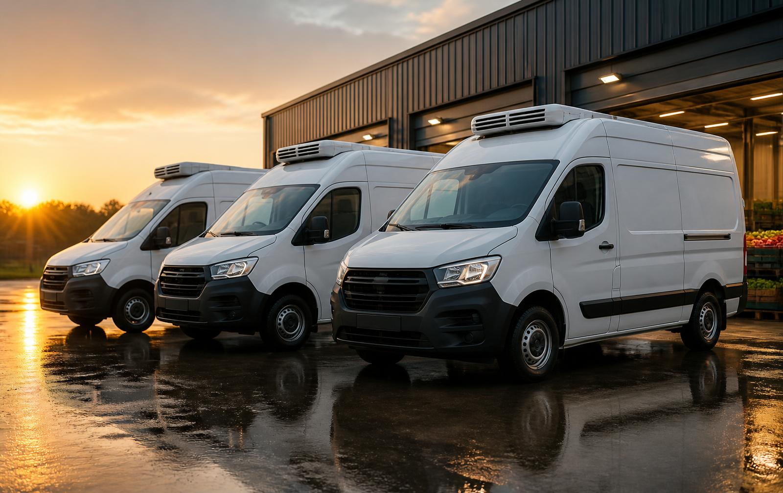 Our own chilled vans, agreed windows.